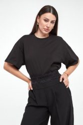 Body t-shirt ERMANNO FIRENZE. T-shirty damskie Ermanno Firenze, bez wzorów, bez kołnierzyka. W wyprzedaży za 832.30 zł.