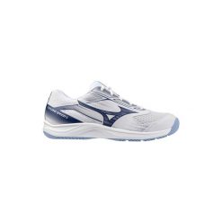 Buty halowe męskie Mizuno Cyclone Speed 5. Białe obuwie do biegania damskie Mizuno. Za 269.99 zł.