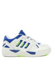 Adidas Sneakersy Midcity Low JH5625 Biały. Białe buty sportowe dziewczęce Adidas, bez wzorów, z materiału, bez zapięcia. Za 189.99 zł.