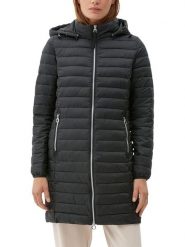 S.OLIVER RED LABEL Płaszcz pikowany w kolorze czarnym rozmiar: 38. Czarne płaszcze damskie s.Oliver RED LABEL, s, bez wzorów. Za 187.99 zł.