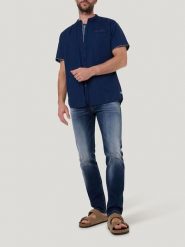 Pioneer Koszula w kolorze granatowym rozmiar: XXL. Niebieskie koszule męskie Pioneer, xxl, bez wzorów, bez kołnierzyka, bez ramiączek. Za 104.95 zł.