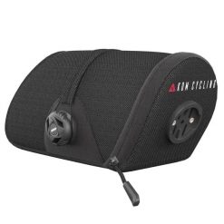 Torba pod siodełko z uchwytem Garmin Varia - KOM Cycling SB01 - ok. 0,8l. Czarne torebki klasyczne damskie KOM CYCLING, bez wzorów, bez dodatków. Za 169.00 zł.