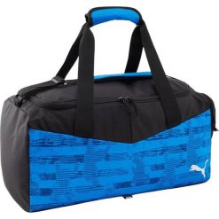 Torba podróżna Puma individualRISE Small. Niebieskie torebki klasyczne damskie Puma, bez wzorów, bez dodatków. Za 105.00 zł.