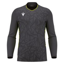 Koszulka bramkarska z długim rękawem Macron Corvus Eco. Szare t-shirty sportowe męskie Macron, m, z tkaniny, bez ramiączek, do piłki nożnej. Za 307.50 zł.
