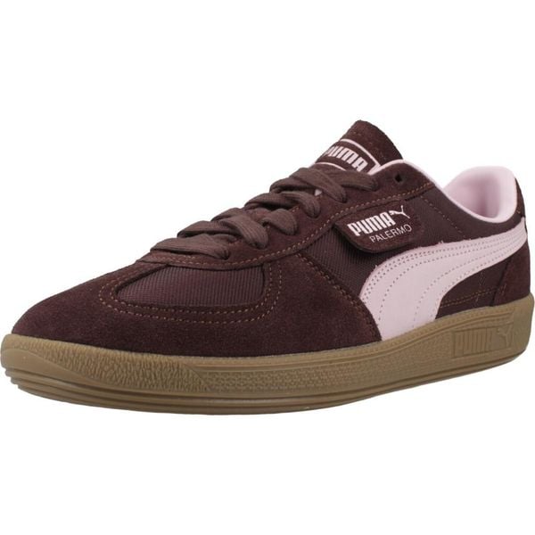 Buty PUMA YELLOW PALERMO VINTAGE UPDATE Brązowy. Brązowe obuwie trekkingowe damskie Puma. Za 336.99 zł.