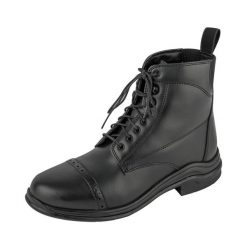 Buty jeździeckie ELT Smart Comfort. Czarne buty wizytowe męskie ELT, z materiału, bez zapięcia. Za 337.10 zł.