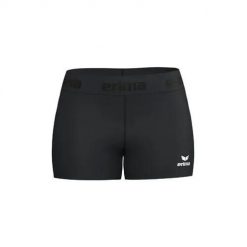 Obcisłe legginsy Erima T&F w kolorze czarnym. Czarne legginsy damskie Erima, bez wzorów, z elastanu. Za 149.00 zł.