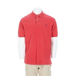 Męska koszulka polo z krótkim rękawem. Brązowe koszulki polo męskie Ralph Lauren, l, bez wzorów, bez ramiączek. Za 127.76 zł.