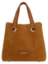 Wojas Skórzana torebka w kolorze jasnobrązowym - 23 x 25 x 12 cm rozmiar: onesize. Brązowe torebki klasyczne damskie Wojas, bez wzorów, z materiału, bez dodatków. Za 329.95 zł.