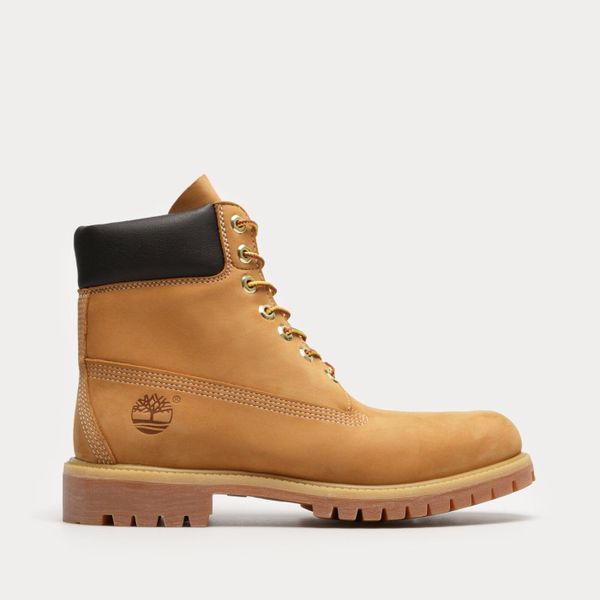 Trapery męskie Timberland 6 Inch Premium Boot. Brązowe buty zimowe męskie Timberland, bez zapięcia. Za 879.99 zł.