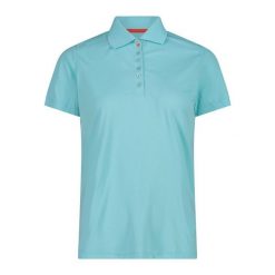 Damska koszulka polo CMP. Czerwone bluzki damskie CMP, bez wzorów, bez kołnierzyka, bez ramiączek. Za 159.00 zł.