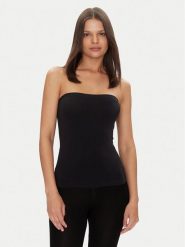 Wolford Top Fatal 50799 Czarny Slim Fit. Czarne topy damskie Wolford, s, bez wzorów, z syntetyku, bez kołnierzyka. Za 389.99 zł.
