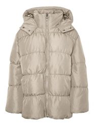 Vero Moda Kurtka pikowana "Nio" w kolorze beżowym rozmiar: S. Brązowe kurtki damskie Vero Moda, s, bez wzorów, bez kaptura. Za 92.21 zł.