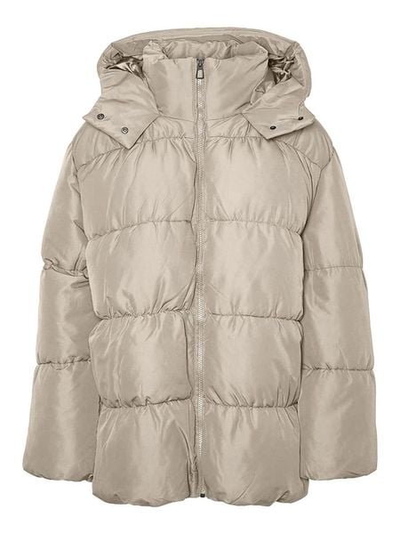 Vero Moda Kurtka pikowana "Nio" w kolorze beżowym rozmiar: L. Brązowe kurtki damskie Vero Moda, l, bez wzorów, bez kaptura. Za 127.05 zł.
