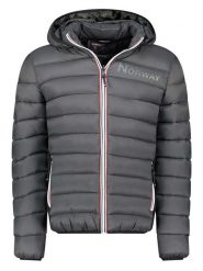 Geographical Norway Kurtka pikowana w kolorze szarym rozmiar: 3XL. Szare kurtki męskie Geographical Norway, xl, bez wzorów, bez kaptura. Za 127.05 zł.