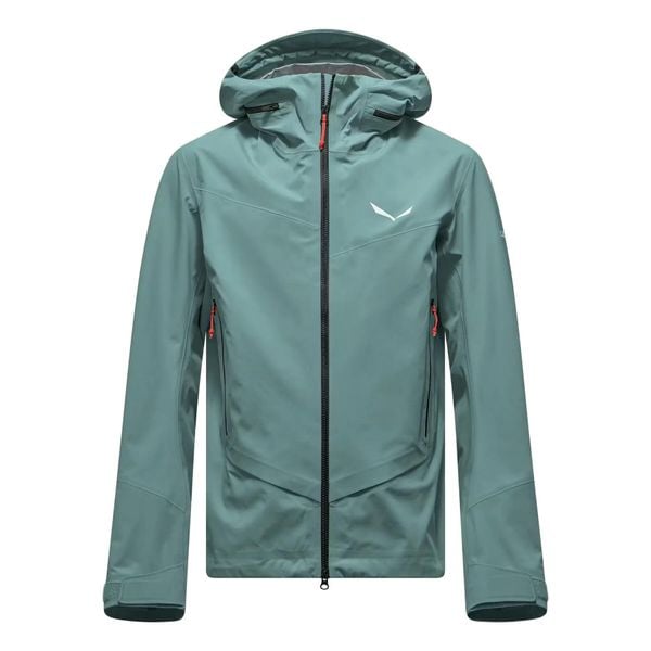 Kurtka turystyczna z kapturem Salewa Ortles GTX 3L Epe. Zielone kurtki męskie Salewa, na zimę, l, bez wzorów, z gore-texu, z kapturem. Za 1,822.80 zł.
