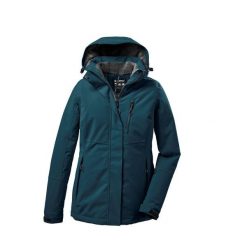 Kurtka damska Killtec KOW 140 WMN JCKT. Czarne kurtki damskie KILLTEC, bez wzorów, bez kaptura. W wyprzedaży za 399.99 zł.