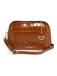 Mia Tomazzi Skórzana torebka w kolorze jasnobrązowym - 24 x 17 x 9 cm rozmiar: onesize. Brązowe torebki klasyczne damskie Mia Tomazzi, bez wzorów, z materiału, bez dodatków. Za 304.99 zł.