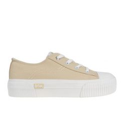 Buty Lee Cooper damskie sportowe LCW-25-02-3326LA beżowe beżowy. Brązowe buty sportowe na co dzień damskie bez wzorów, z gumy. W wyprzedaży za 185.39 zł.