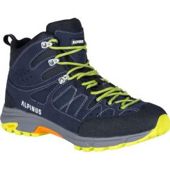 Buty trekkingowe męskie Alpinus Tromso High Tactical. Niebieskie buty trekkingowe męskie Alpinus, bez zapięcia, trekkingowe. Za 499.00 zł.