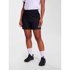 Szorty damskie Hummel Go 2.0. Czarne szorty damskie HUMMEL, bez wzorów, z materiału, sportowe. Za 163.50 zł.
