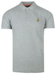 Klasyczna Męska Koszulka POLO - Brave Soul - Popielata. Szare koszulki polo męskie Brave Soul, na lato, m, bez wzorów, z bawełny, bez ramiączek. Za 59.00 zł.