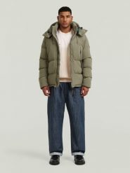 G-Star Kurtka zimowa w kolorze khaki rozmiar: XL. Brązowe kurtki męskie G-Star, na zimę, xl, bez wzorów, retro, bez kaptura. Za 569.95 zł.