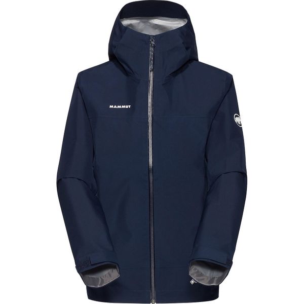 Kurtka w góry damska Mammut Crater Light HS Hooded Jacket. Niebieskie kurtki damskie Mammut, l, bez wzorów, z gore-texu, bez kaptura. Za 1,402.99 zł.