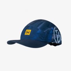 Czapka Buff 5 Panels Go Cap. Niebieskie czapki męskie Buff, bez wzorów, sportowe. Za 145.92 zł.