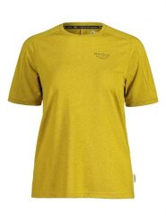 Maloja Koszulka sportowa "HelmkrautM" w kolorze musztardowym rozmiar: M. Żółte bluzki sportowe damskie Maloja, m, z materiału, bez kołnierzyka, bez ramiączek. Za 146.28 zł.