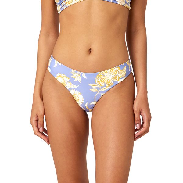 Dół od stroju kąpielowego Rip Curl Ocean Together Good Revo 70. Niebieskie bikini damskie Rip Curl, bez wzorów. W wyprzedaży za 59.99 zł.