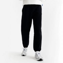 Spodnie męskie Elementals. Niebieskie spodnie materiałowe męskie Decathlon, bez wzorów, z bawełny. Za 149.99 zł.
