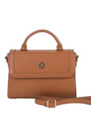 CXL by Christian Lacroix Skórzana torebka "Luna" w kolorze jasnobrązowym - 24 x 24 x 9,5 cm rozmiar: onesize. Brązowe torebki klasyczne damskie CXL by Christian Lacroix, bez wzorów, z materiału, bez dodatków. Za 325.45 zł.