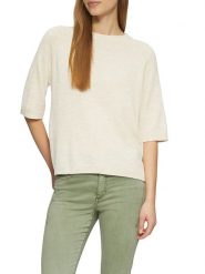 S.OLIVER RED LABEL Sweter w kolorze kremowym rozmiar: 46. Brązowe swetry klasyczne damskie s.Oliver RED LABEL, s, bez kołnierzyka. Za 92.21 zł.