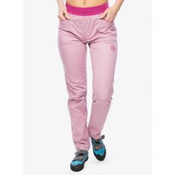 Spodnie wspinaczkowe damskie La Sportiva Itaca Pant. Czerwone spodnie dresowe damskie La Sportiva, bez wzorów, sportowe. Za 319.99 zł.