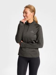 Bluza damska z zamkiem 1/2 Newline Pace. Szare bluzy z kapturem damskie Newline, xl, z dzianiny. Za 181.35 zł.