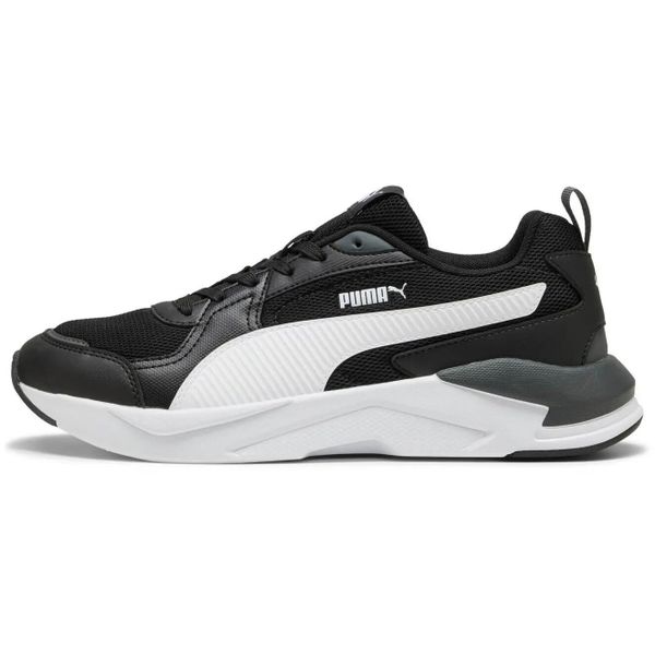Buty sportowe Puma X-ray 4 Lt. Czarne buty sportowe na co dzień damskie Puma, z materiału, bez zapięcia. Za 490.00 zł.