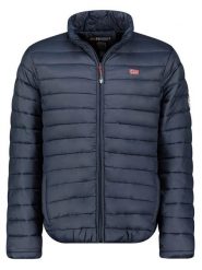 Geographical Norway Kurtka pikowana "Amigo" w kolorze granatowym rozmiar: 3XL. Niebieskie kurtki męskie Geographical Norway, xl, z aplikacjami, bez kaptura. Za 113.63 zł.