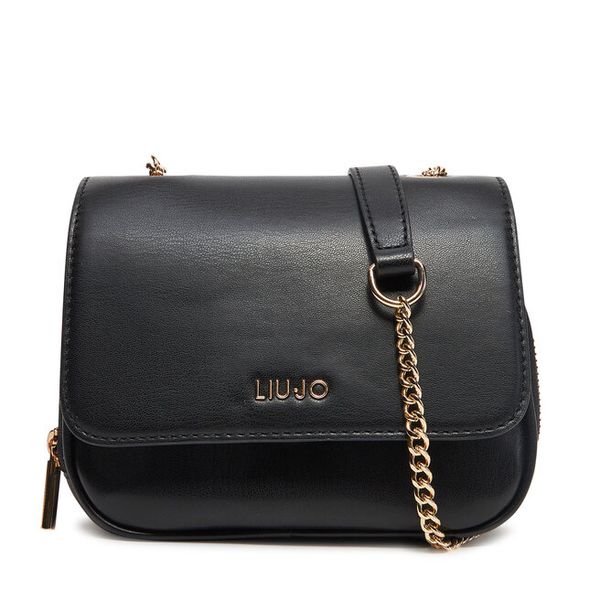 Torebka Liu Jo. Czarne listonoszki damskie Liu Jo, bez wzorów, bez dodatków. Za 279.99 zł.