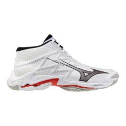 Buty halowe Mizuno Wave Lightning Elite Mid. Białe obuwie do biegania damskie Mizuno, mizuno wave. Za 574.00 zł.