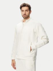 Guess Bluza Z6YQ18 K4964 Kremowy Regular Fit. Białe bluzy bez kaptura męskie Guess, m, z bawełny. Za 394.99 zł.