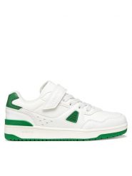 Geox Sneakersy J Washiba Boy J65LQA 054FU C0547 S Biały. Białe buty sportowe chłopięce Geox, bez wzorów, ze skóry, bez zapięcia. Za 249.99 zł.