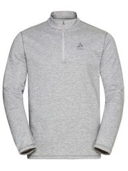 Odlo Bluza polarowa "Berra" w kolorze szarym rozmiar: L. Szare bluzy bez kaptura męskie Odlo, bez wzorów, z polaru, sportowe, bez kołnierzyka, bez ramiączek. Za 219.60 zł.