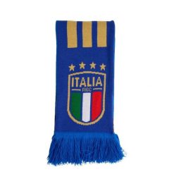 Szalik Figc Italy. Brązowe szaliki i kominy damskie Adidas, bez wzorów. Za 109.00 zł.