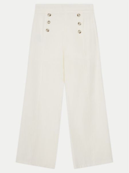 Mayoral Spodnie materiałowe 6534 Écru Relaxed Fit. Spodnie dziewczęce Mayoral, z materiału. Za 89.99 zł.