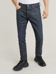 G-Star Dżinsy "Revend" - Skinny fit - w kolorze granatowym rozmiar: W36/L34. Niebieskie jeansy męskie G-Star. Za 175.67 zł.