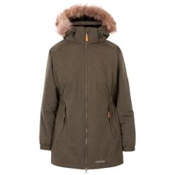 Kurtka Parka Damska Z Długimi Rękawami. Zielone parki damskie Trespass, xl, bez wzorów. Za 314.99 zł.