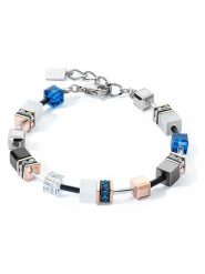 COEUR DE LION Bransoletka z kryształami Swarovski rozmiar: onesize. Szare bransoletki damskie COEUR DE LION, srebrne. Za 234.97 zł.
