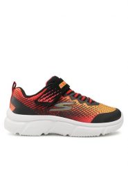 Skechers Sneakersy Norvo 405035L/BKRD Pomarańczowy. Brązowe buty sportowe chłopięce Skechers, z materiału, bez zapięcia. Za 143.20 zł.