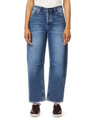 Scotch & Soda Dżinsy - Barrel fit - w kolorze niebieskim rozmiar: 24. Niebieskie jeansy damskie Scotch & Soda, z podwyższonym stanem. Za 299.95 zł.